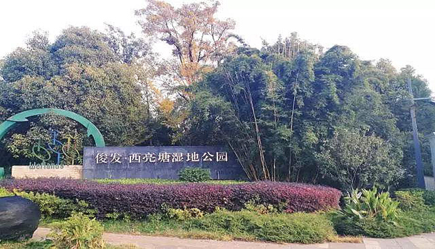 俊发西亮塘湿地公园