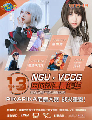 沈阳NGU VCCG动漫游戏嘉年华暨首届原气弹动漫盛典