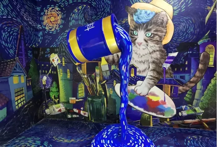 2021国内首个沉浸式猫咪博物馆《参见猫大人》-昆明站
