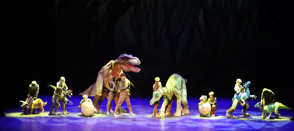 2021大型远古恐龙写实舞台剧《重返侏罗纪》-深圳站