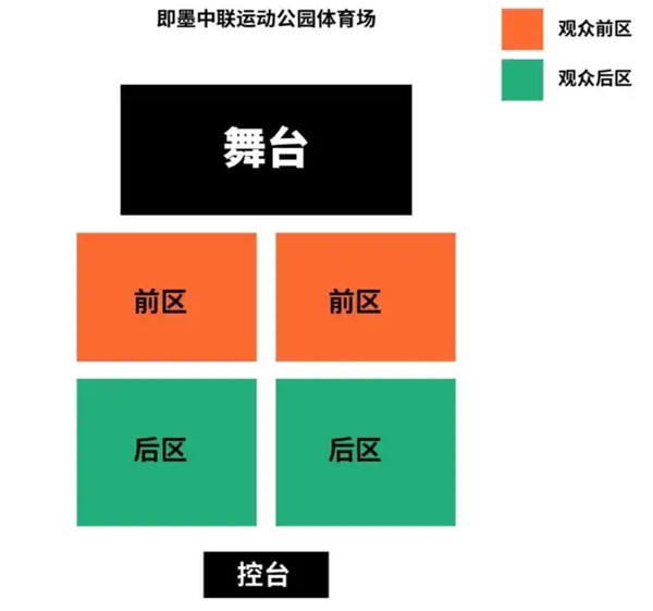 2021青岛S-PLANET电音节座位图