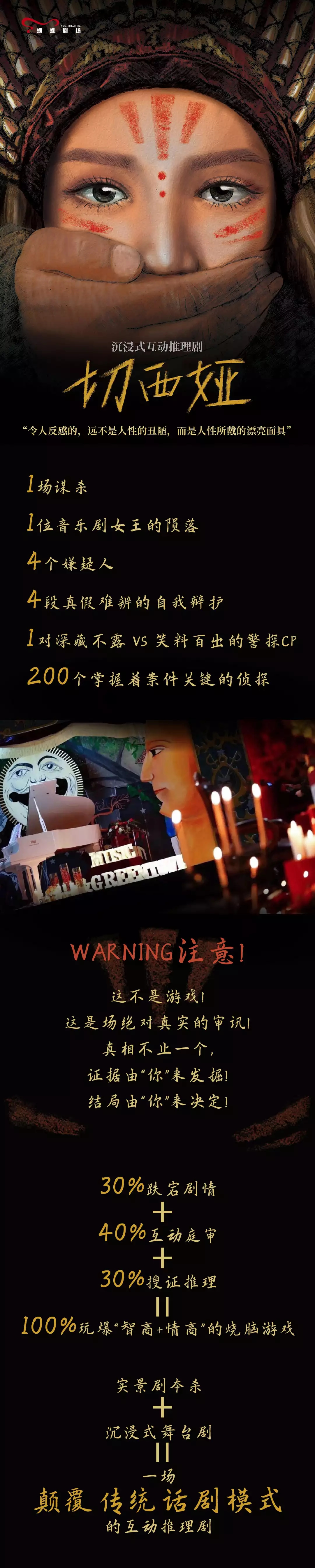2021西戏·沉浸式互动推理剧《切西娅》-杭州站