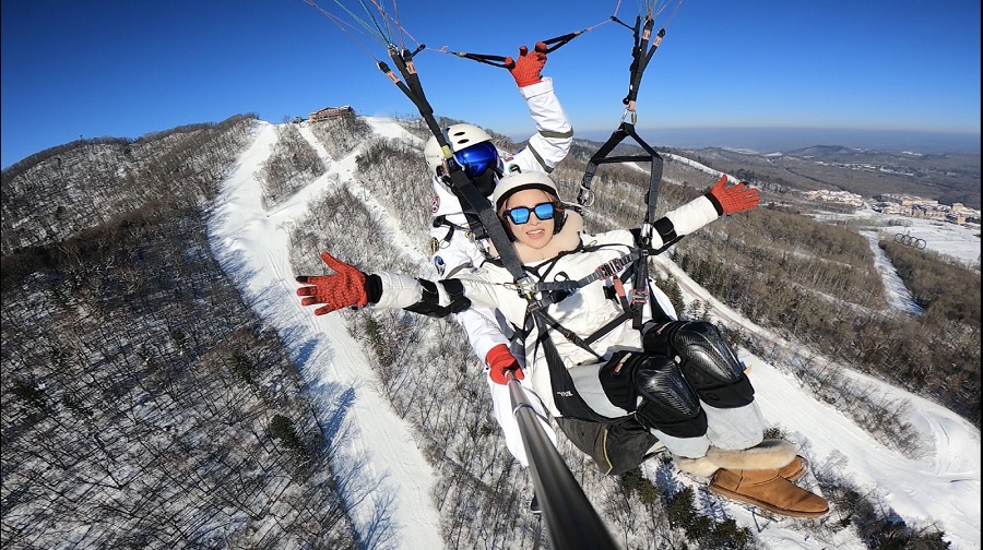 长白山万达鹰之翼航空飞行营地