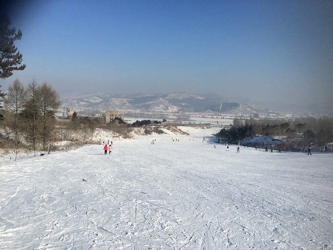 邢台玉泉山滑雪场图片