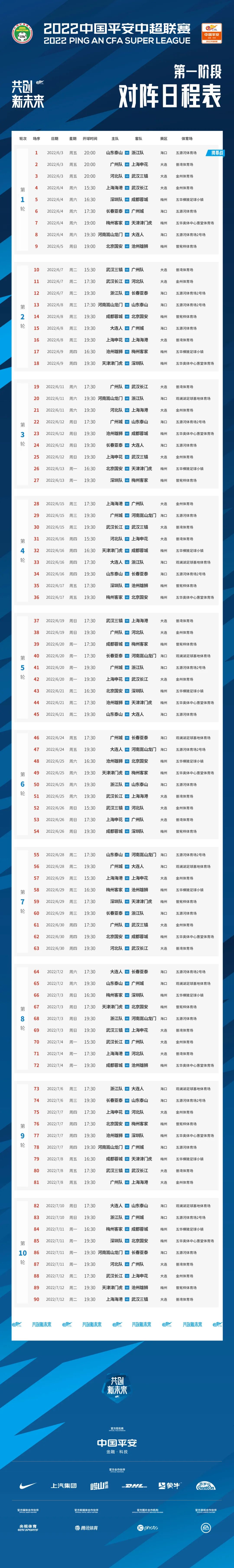 2022中国平安中国足球协会超级联赛-海口站