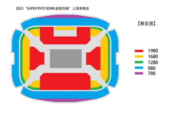 2023上海春浪音乐节座位图