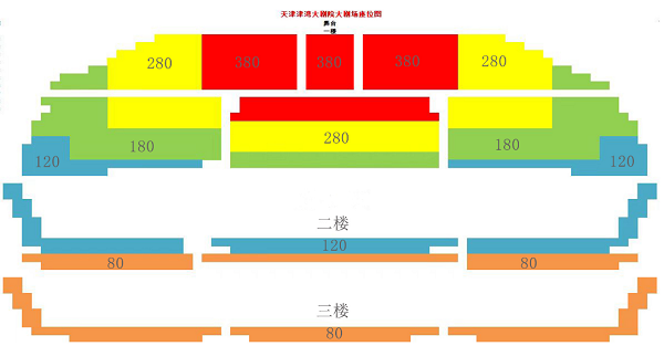 2023音乐会哈利波特权力的游戏天津站座位图