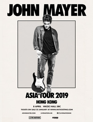 2019JOHN MAYER香港演唱会