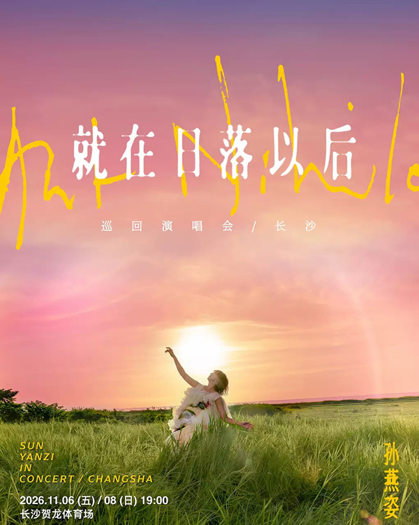孙燕姿「就在日落以后」亚洲巡回演唱会 长沙站